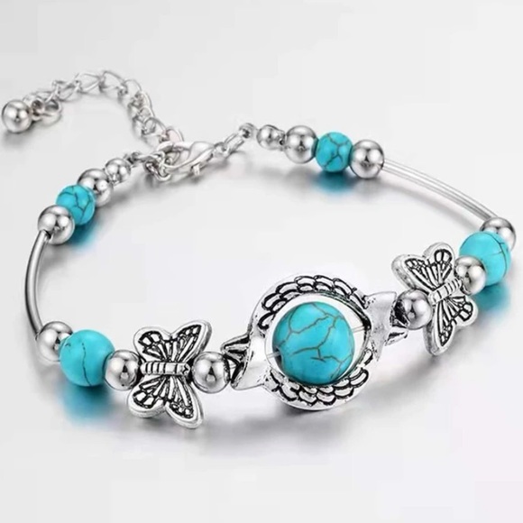 Jewelry - Turquoise Butterfly Bracelet